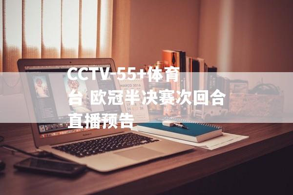 CCTV-55+体育台 欧冠半决赛次回合直播预告